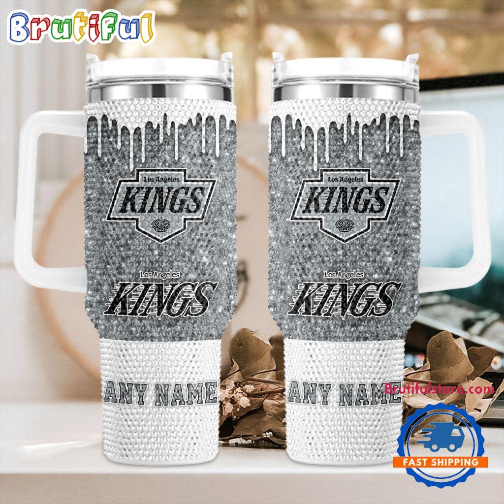 Rhinestone Bling Los Angeles Kings NHL Sports Custom Stanley Cup 40 oz 30 oz Tumbler With HandleTVC2301415