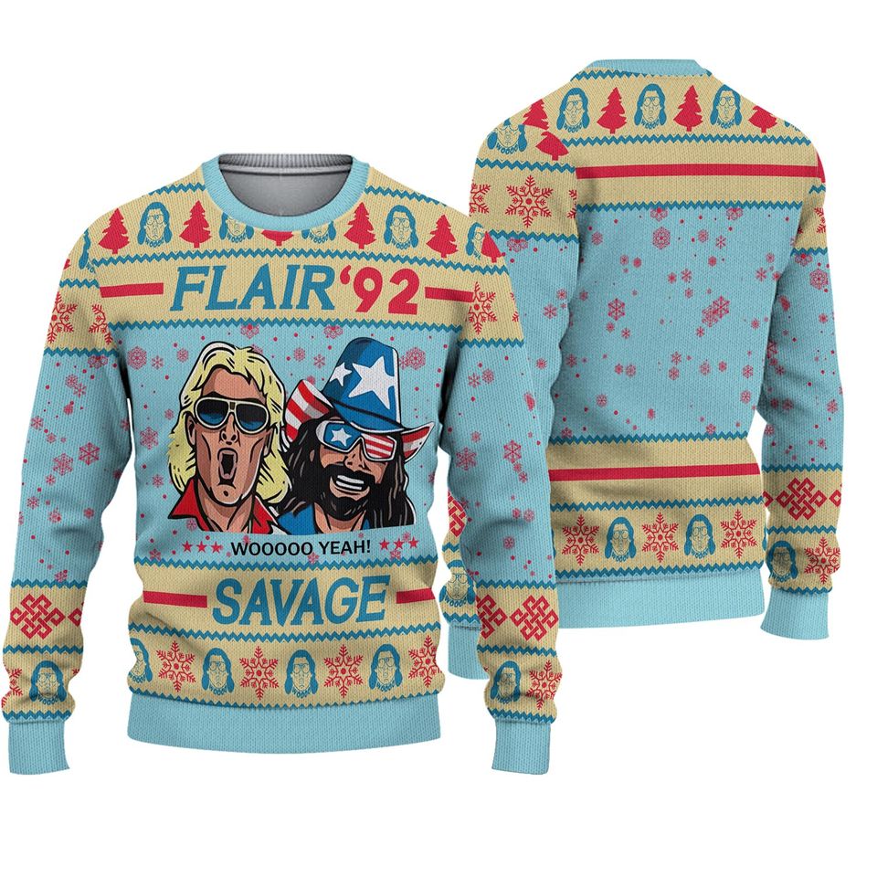 Ric Flair Christmas Ugly Sweater