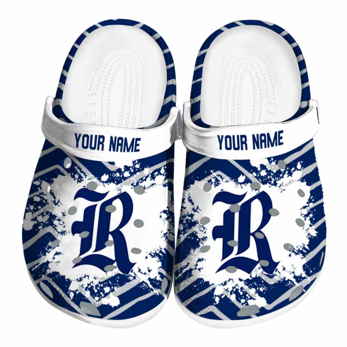 Rice Owls NCAA Sport Crocs Crocband Clogs Shoes Comfortable For Men Women and Kids