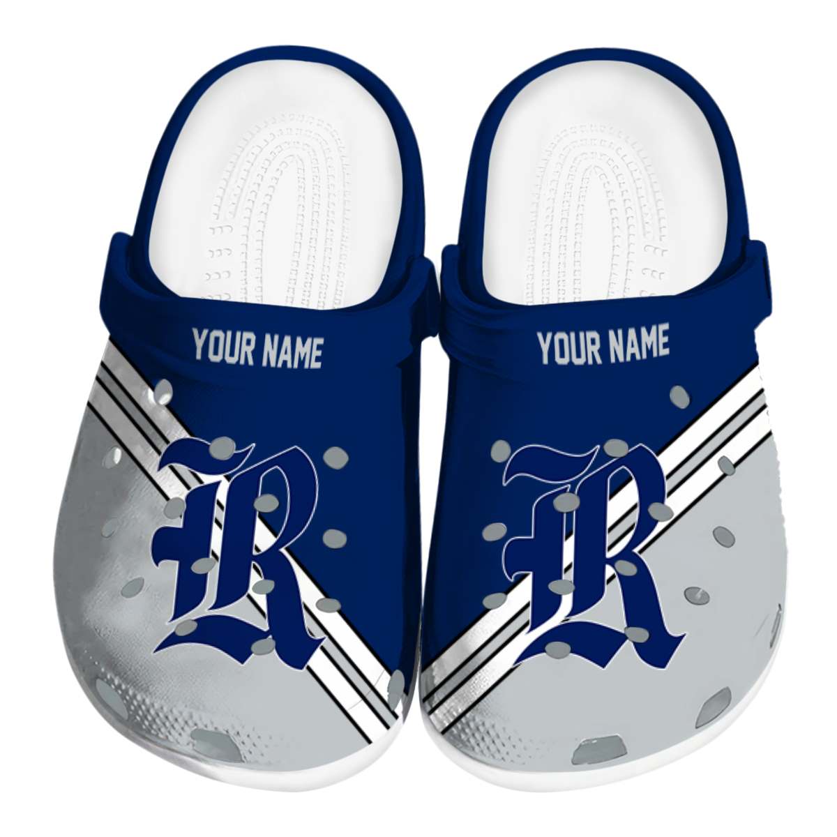 Rice Owls NCAA Sport Crocs Crocband Clogs Shoes Comfortable For Men Women and Kids