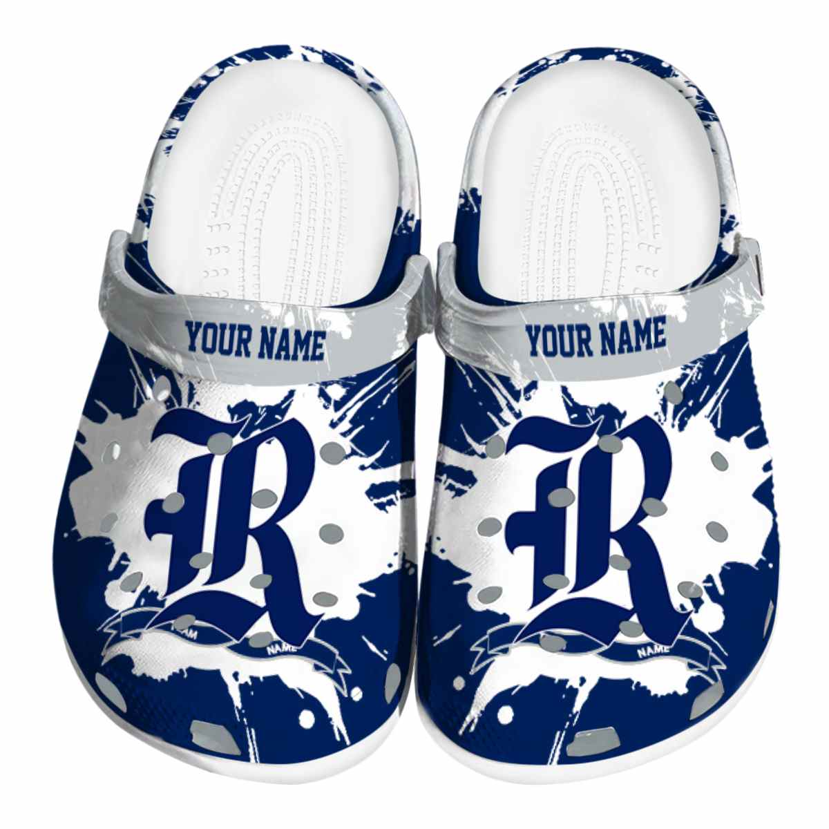 Rice Owls NCAA Sport Crocs Crocband Clogs Shoes Comfortable For Men Women and Kids