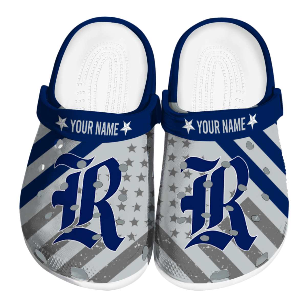 Rice Owls NCAA Sport Crocs Crocband Clogs Shoes Comfortable For Men Women and Kids