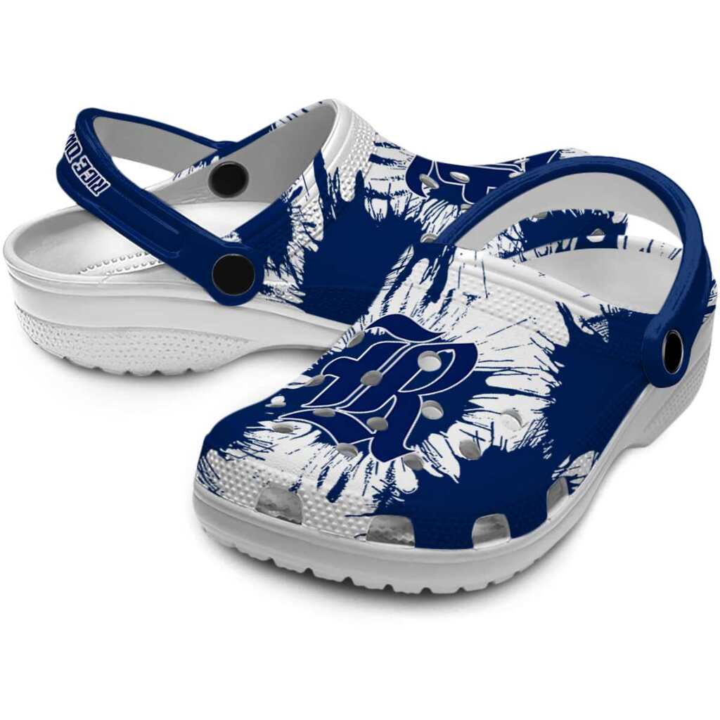 Rice Owls Splatter Graphics ClogTVC1801717 - Image 3