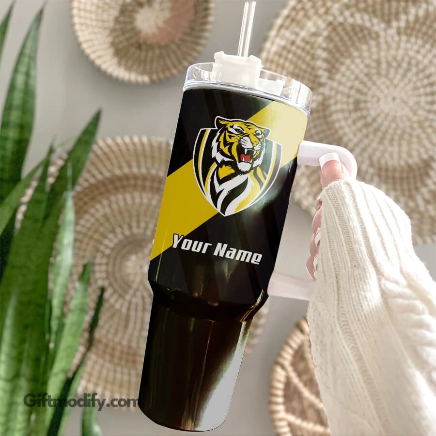 Richmond Tigers AFL Custom Stanley Cup 40 oz 30 oz Tumbler With HandleTVC2301177