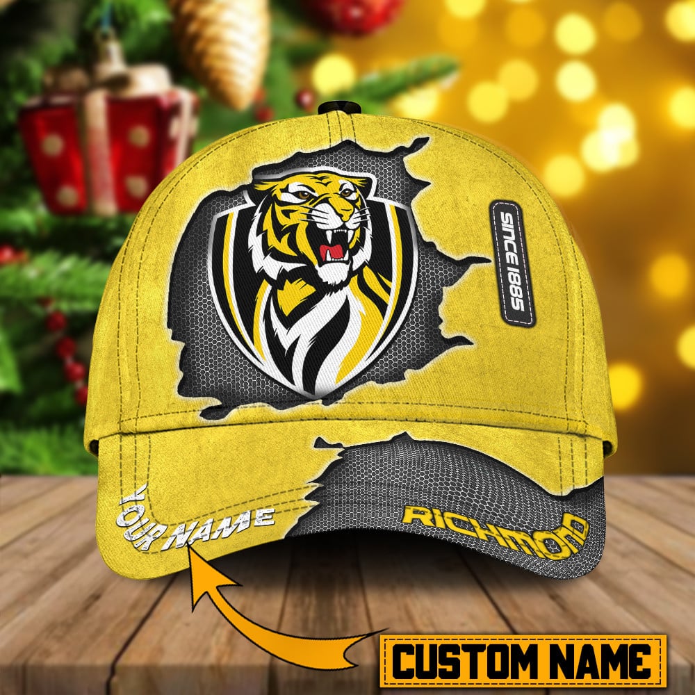 Richmond Tigers AFL Personalized Cap For Fan Baseball Cap Classic Trucker Hats Custom Hats Gifts For Men & Women