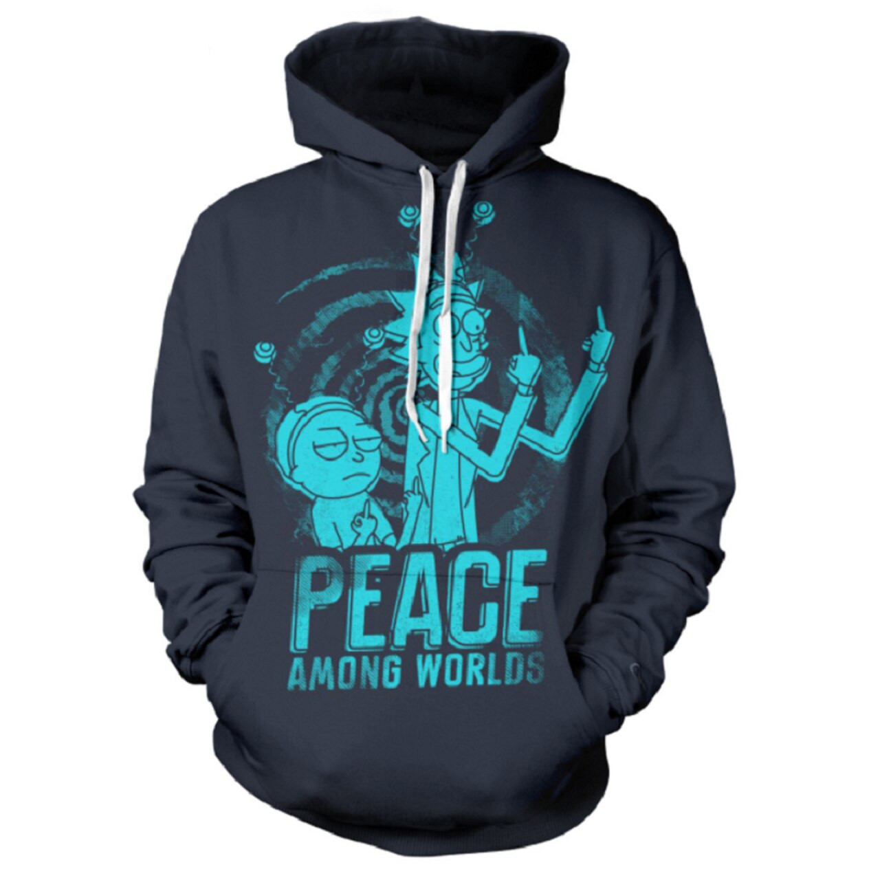 Rick And Morty 3D All Over Print Hoodie, Zip Hoodie