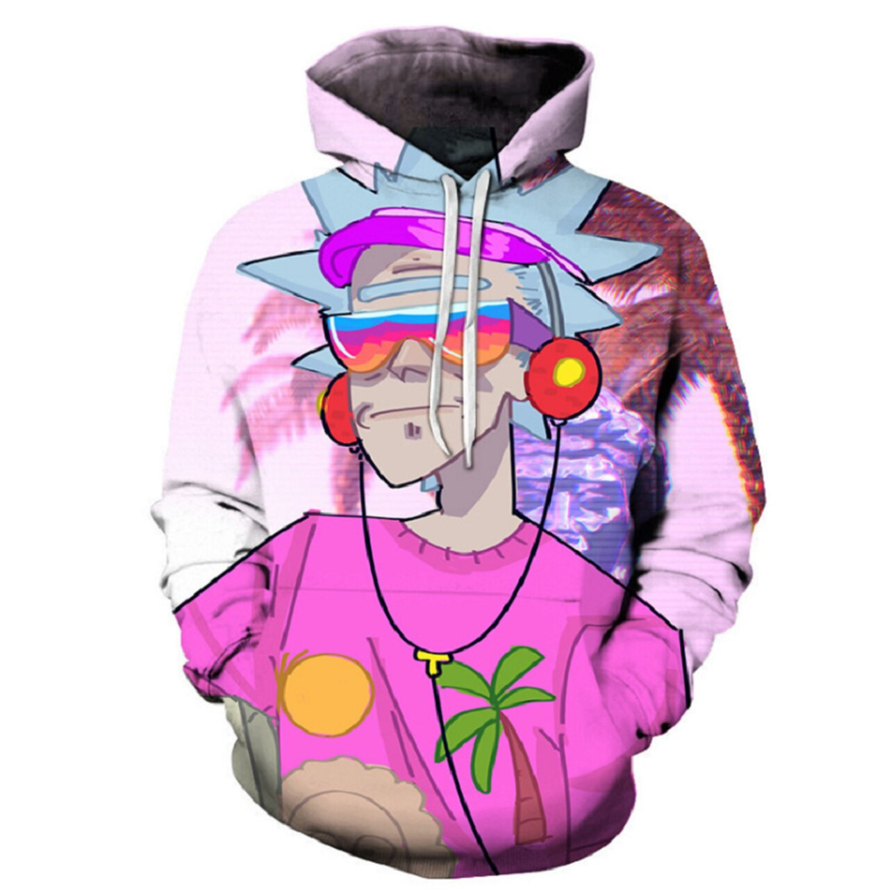 Rick And Morty 3D All Over Print Hoodie, Zip Hoodie