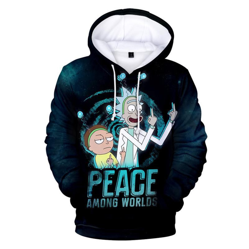 Rick And Morty 3D All Over Print Hoodie, Zip Hoodie