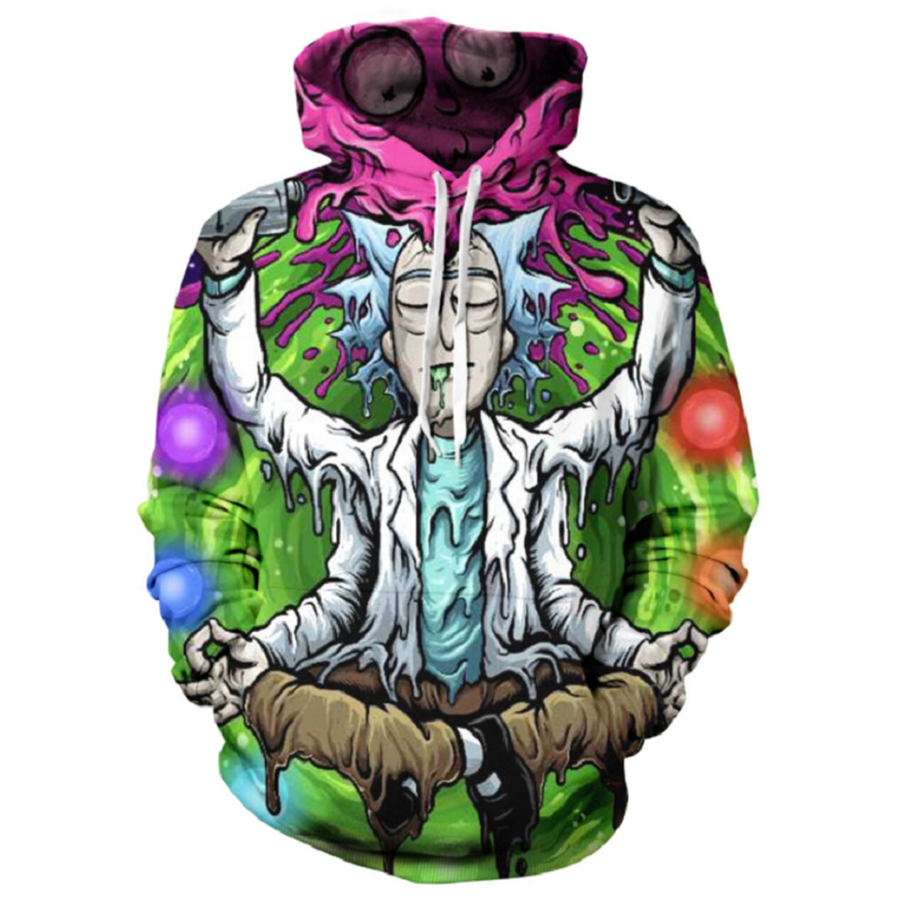 Rick And Morty 3D All Over Print Hoodie, Zip Hoodie