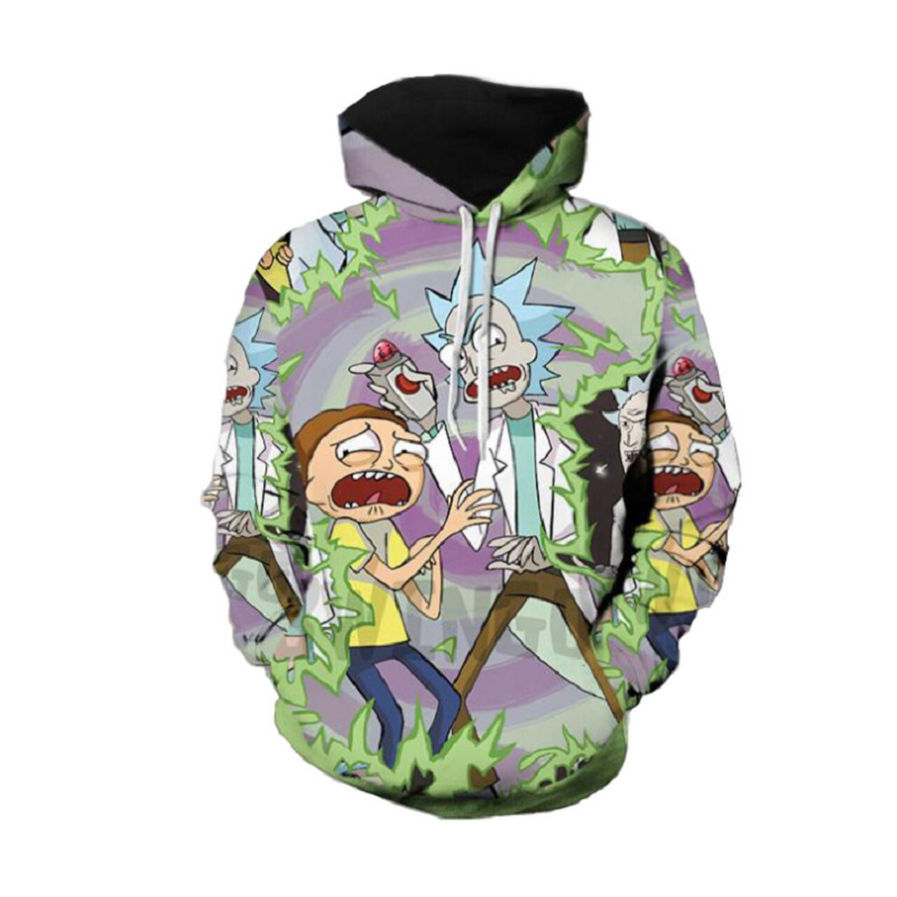 Rick And Morty 3D All Over Print Hoodie, Zip Hoodie