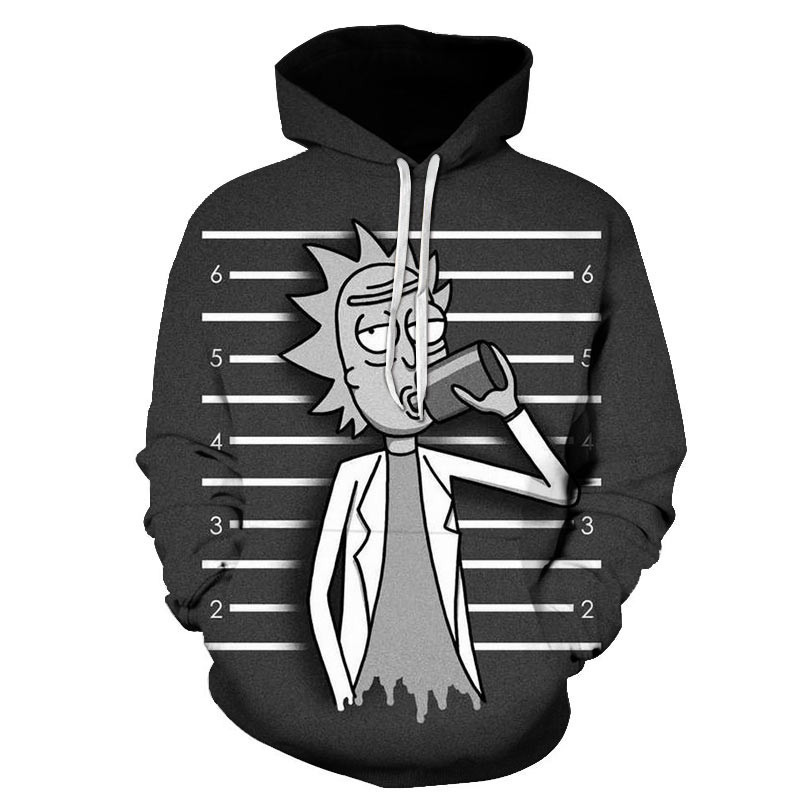 Rick And Morty 3D All Over Print Hoodie, Zip Hoodie