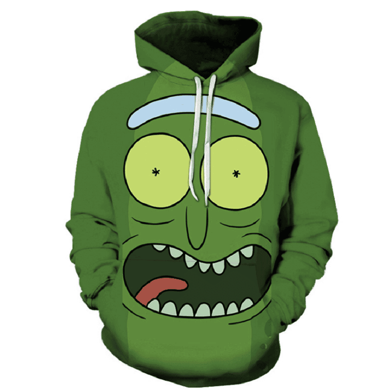 Rick and Morty 3D All Over Print Hoodie, Zip Hoodie