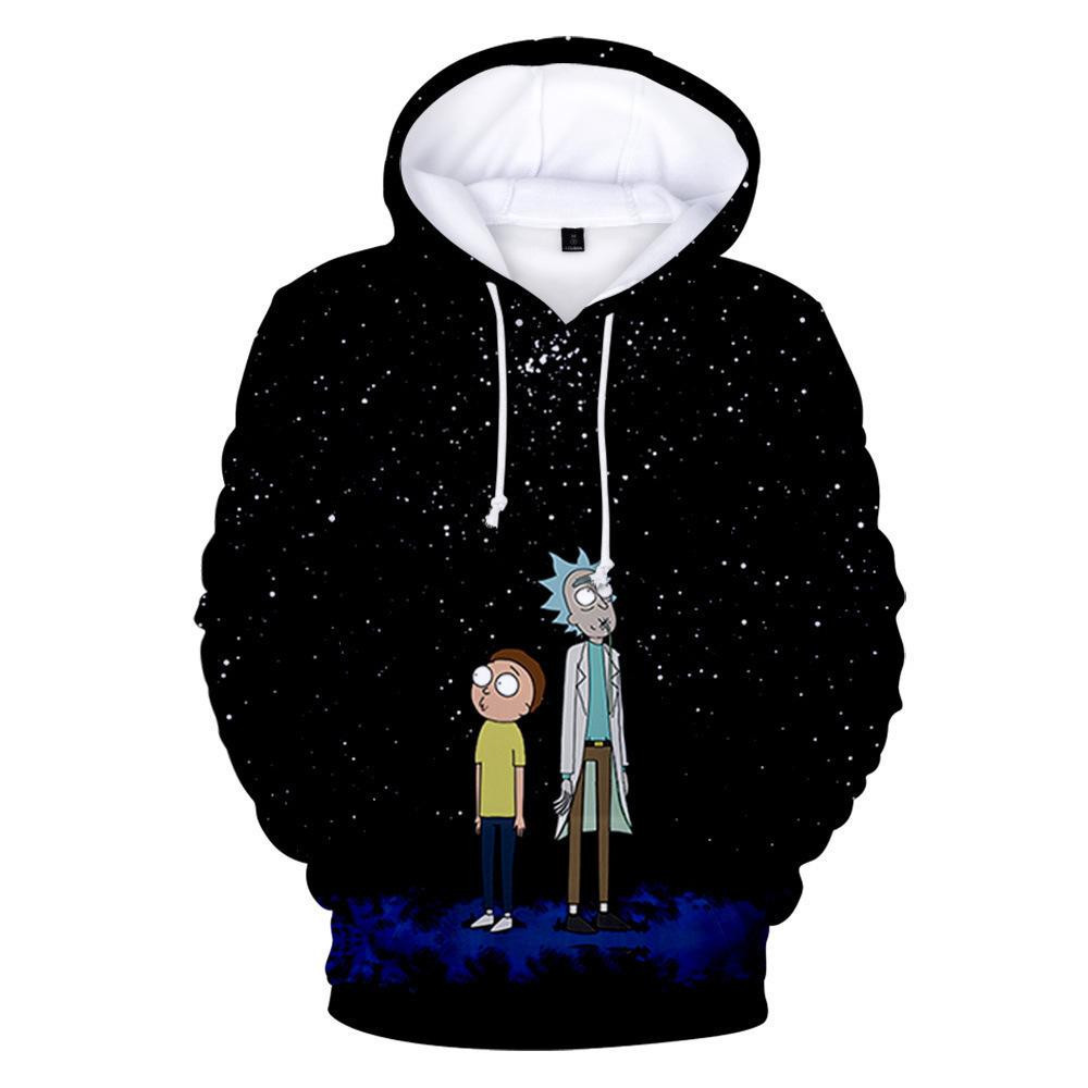 Rick And Morty 3D All Over Print Hoodie, Zip Hoodie