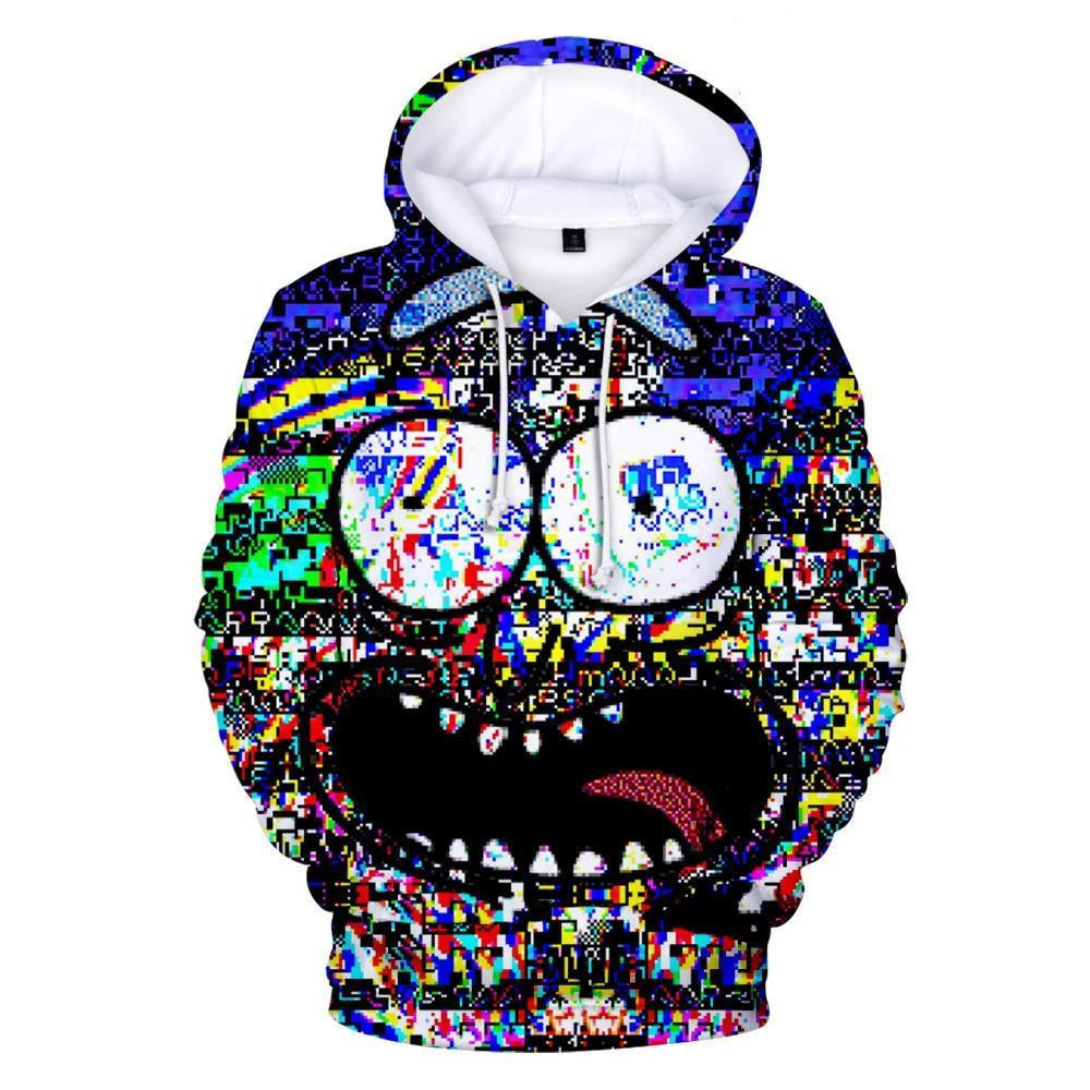 Rick And Morty 3D All Over Print Hoodie, Zip Hoodie