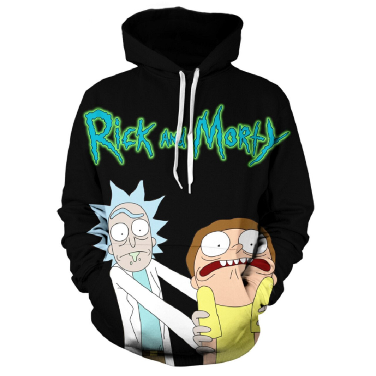 Rick And Morty 3D All Over Print Hoodie, Zip Hoodie