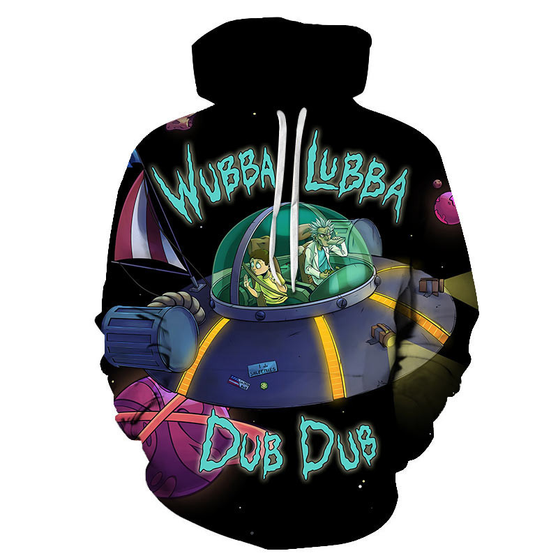 Rick And Morty 3D All Over Print Hoodie, Zip Hoodie
