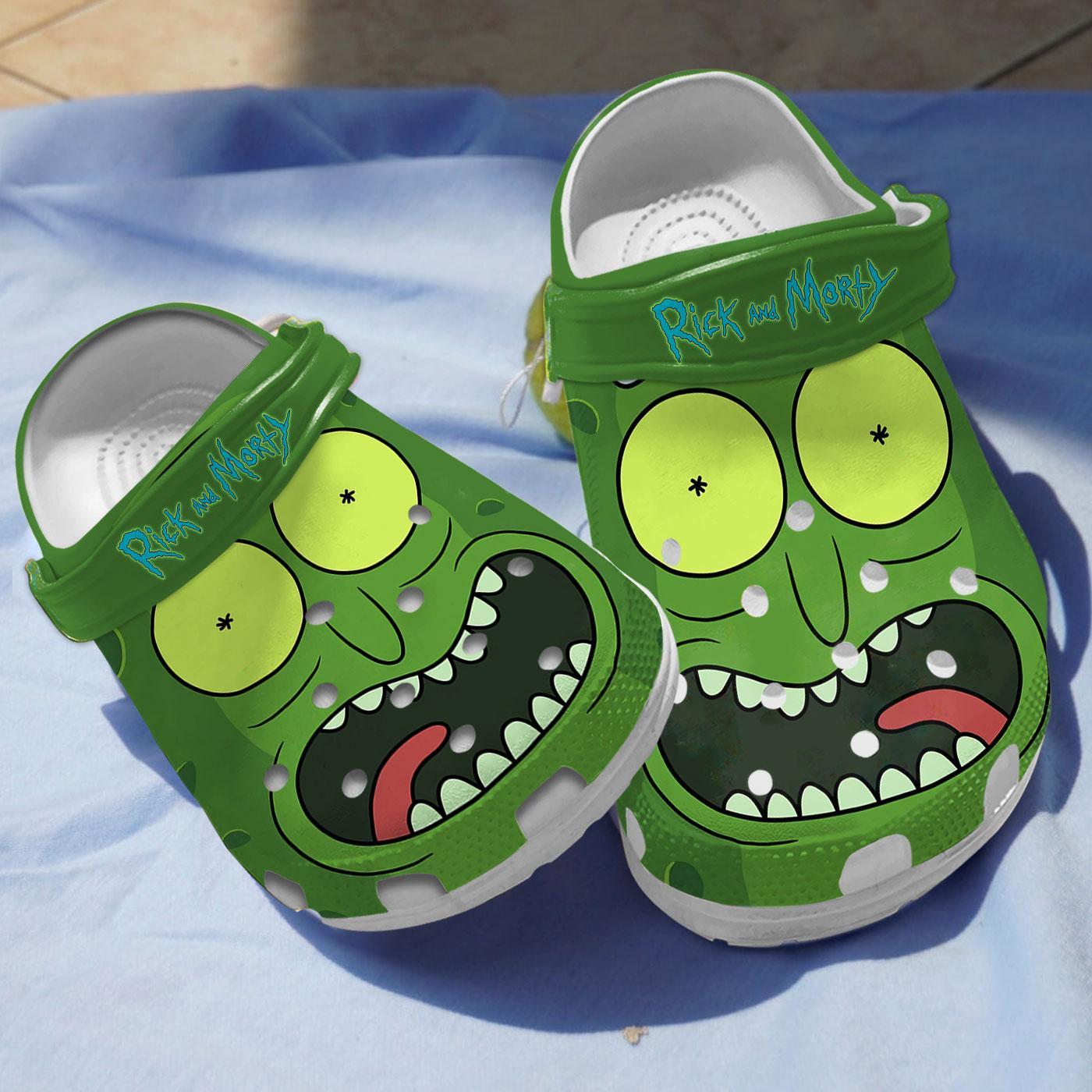 Rick And Morty TV Series Crocs Crocband Clogs Shoes Comfortable For Men Women and Kids
