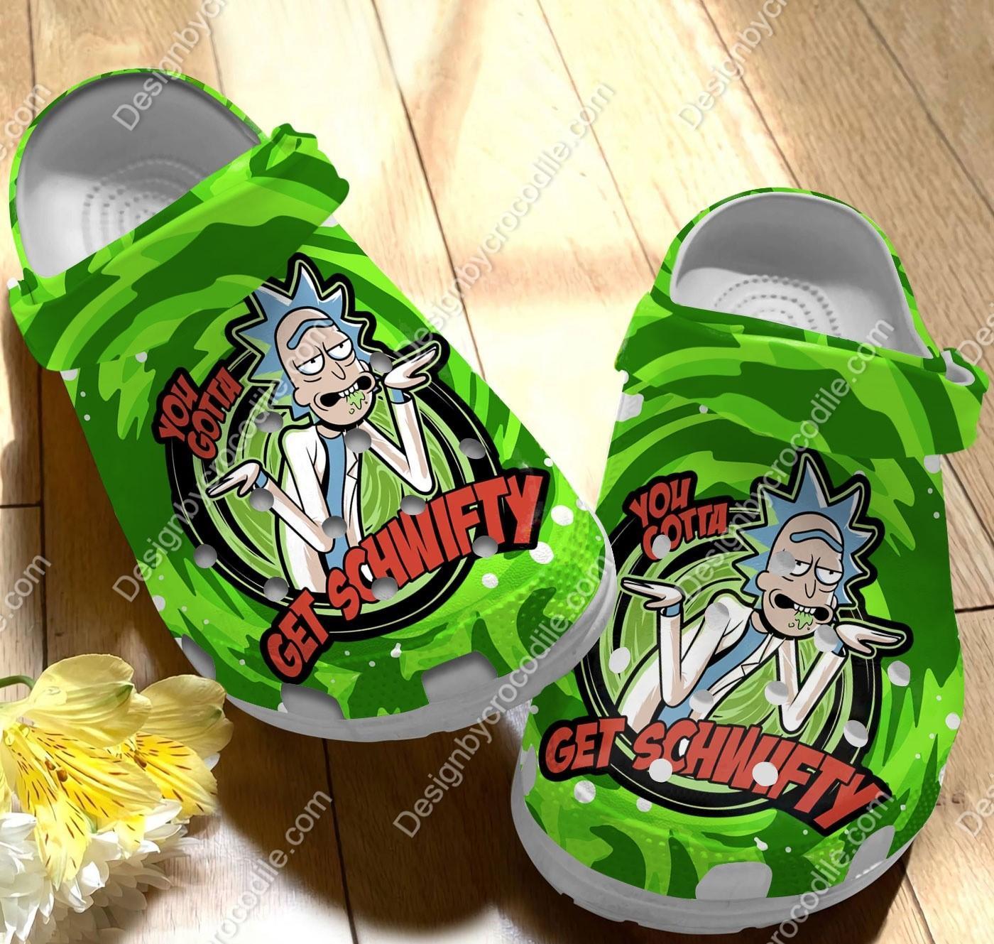 Rick And Morty TV Series Crocs Crocband Clogs Shoes Comfortable For Men Women and Kids - Image 3