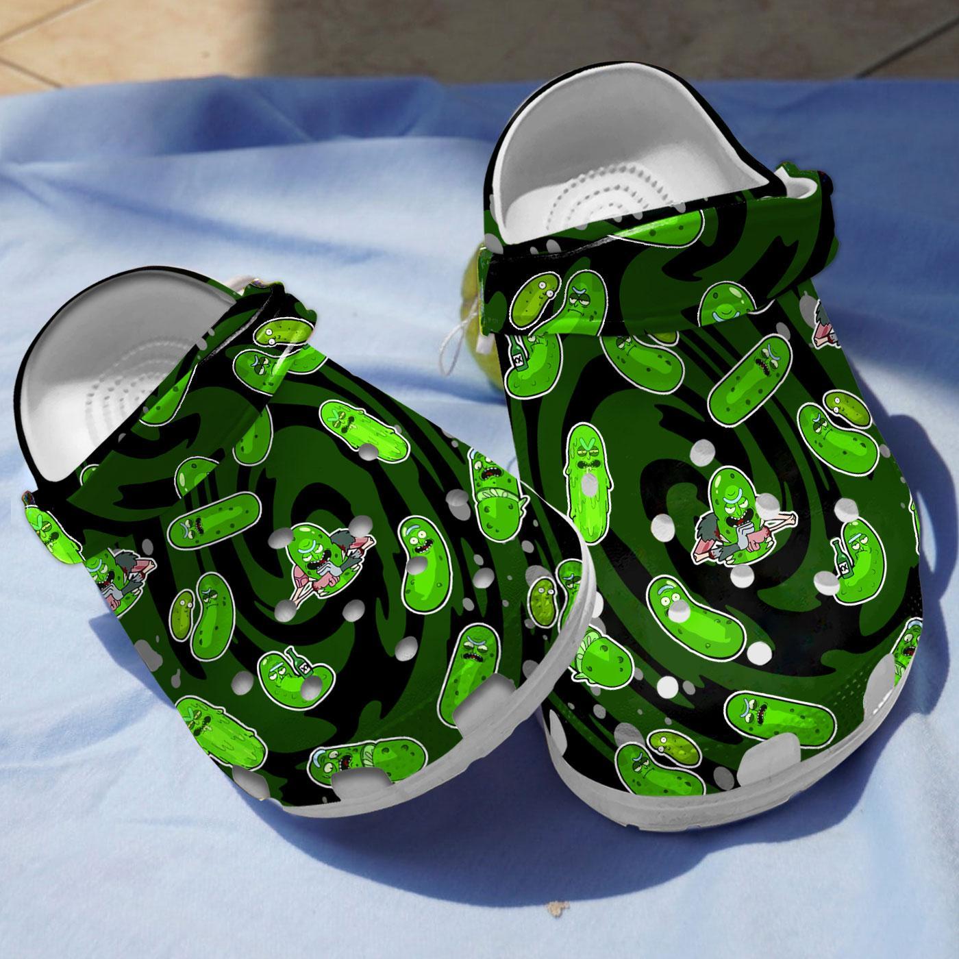 Rick And Morty TV Series Crocs Crocband Clogs Shoes Comfortable For Men Women and Kids