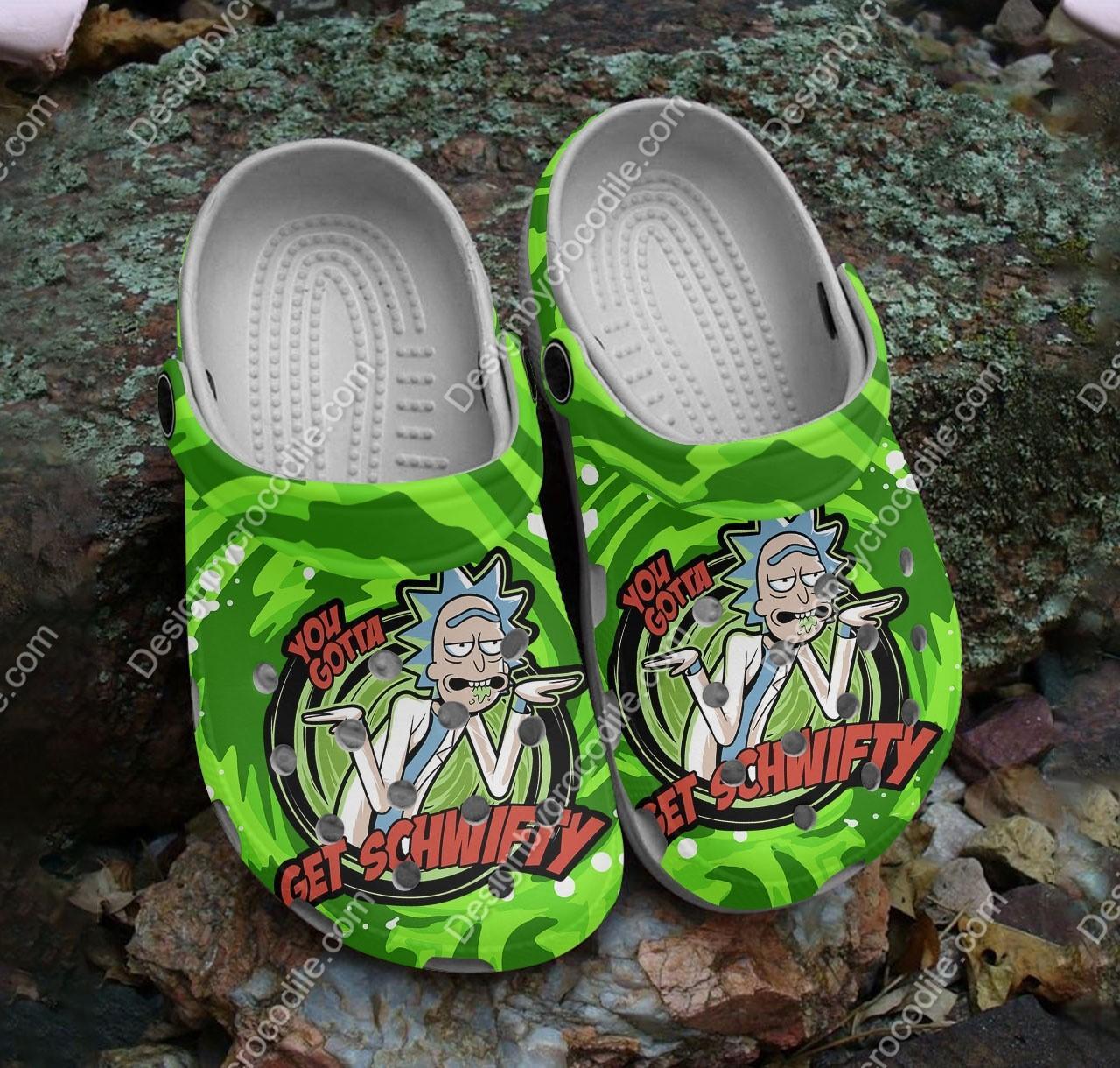 Rick And Morty TV Series Crocs Crocband Clogs Shoes Comfortable For Men Women and Kids - Image 4