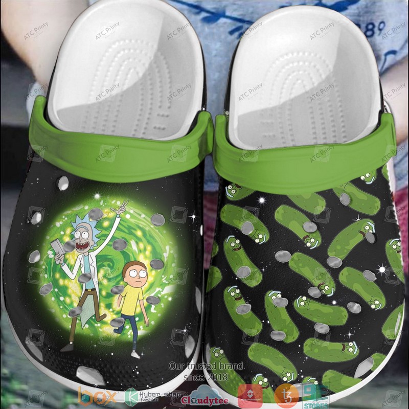 Rick And Morty TV Series Crocs Crocband Clogs Shoes Comfortable For Men Women and Kids