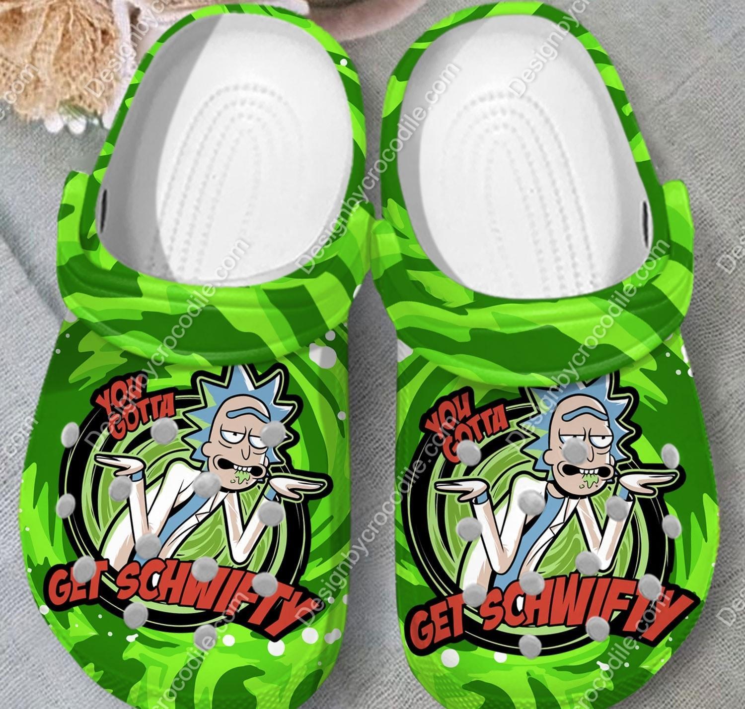 Rick And Morty TV Series Crocs Crocband Clogs Shoes Comfortable For Men Women and Kids - Image 2