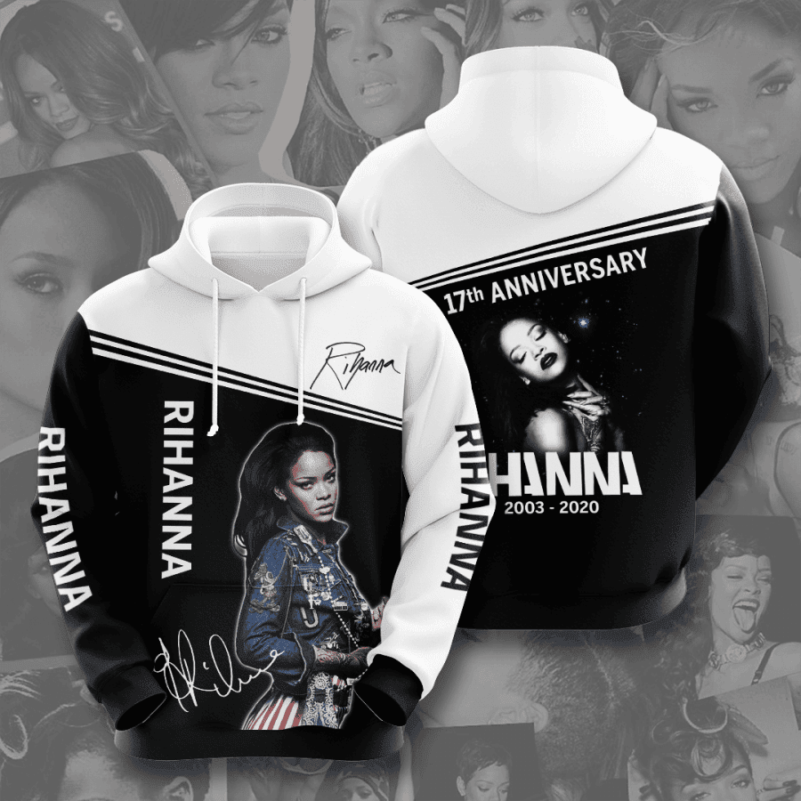 Rihanna 3D All Over Print Hoodie, Zip Hoodie