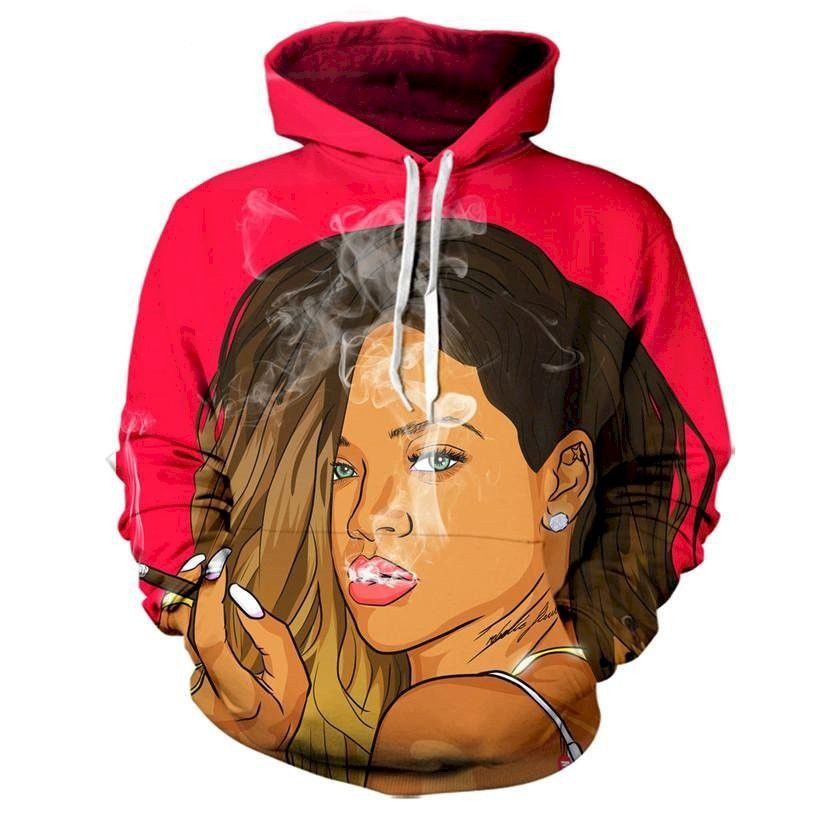 Rihanna V2 3D All Over Print Hoodie, Zip Hoodie