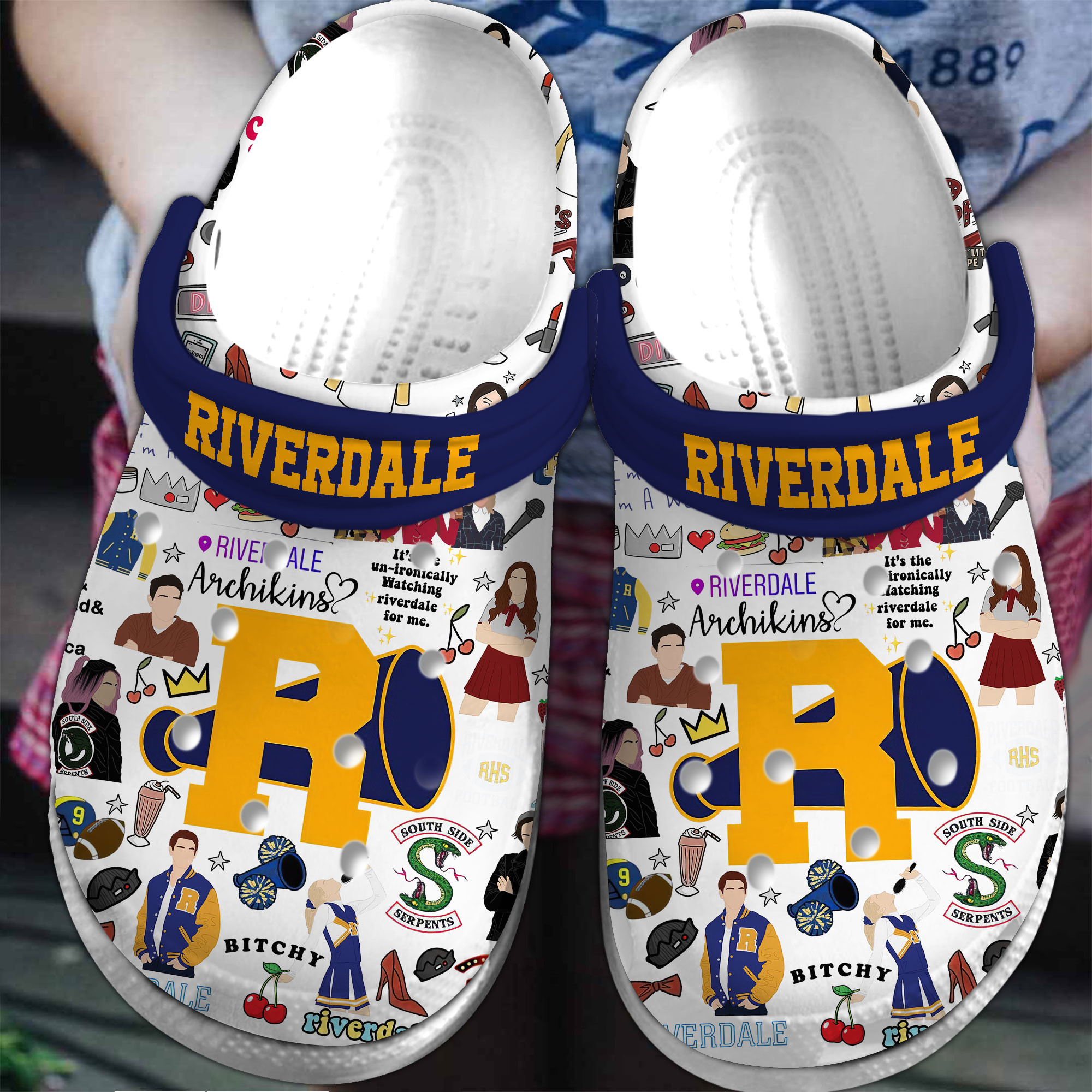 Riverdale Movie Crocs Crocband Clogs Shoes Comfortable For Men Women and Kids