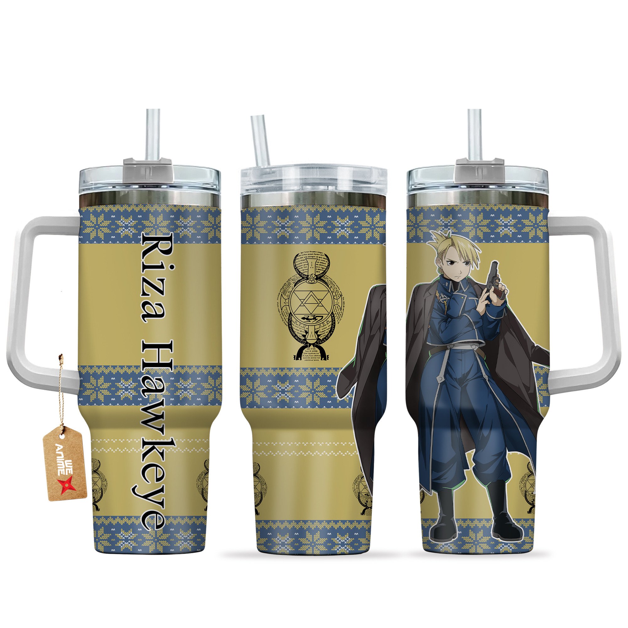 Riza Hawkeye Fullmetal Alchemist Anime Custom Stanley Cup 40 oz 30 oz Tumbler With HandleTVC2301165