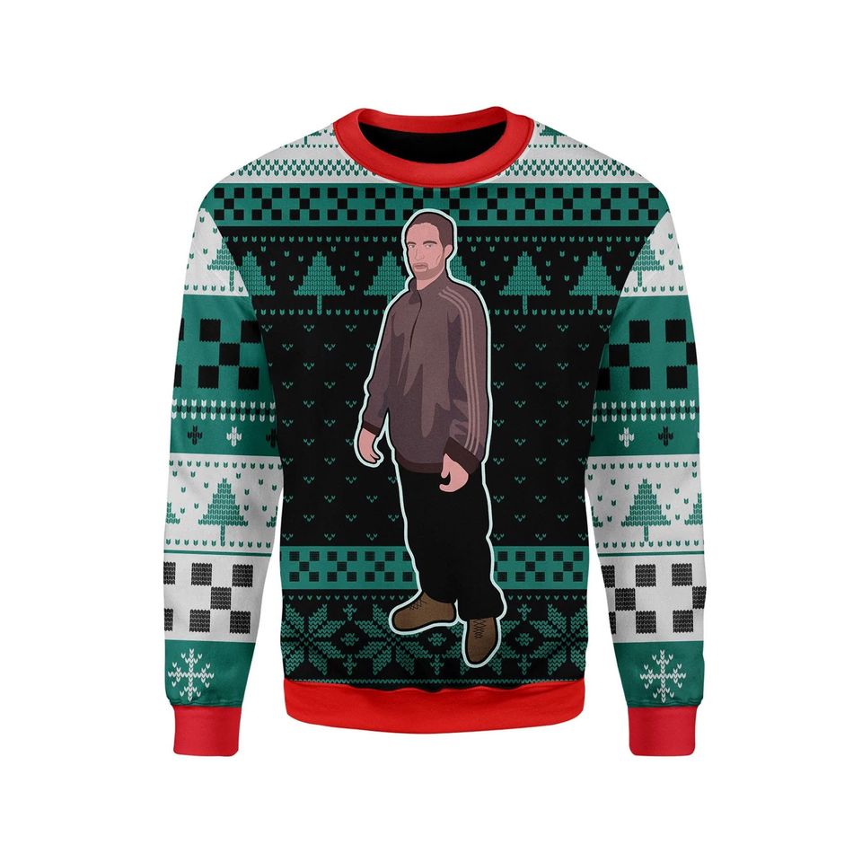 Robert Pattinson Meme Ugly Christmas Sweater
