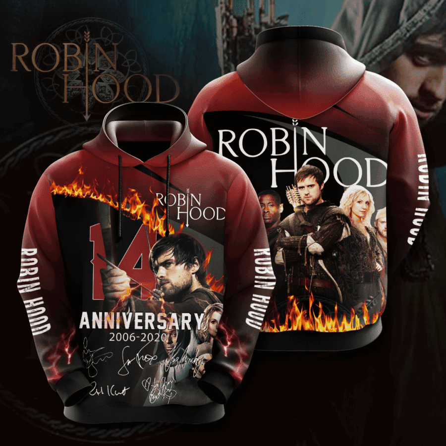 Robin Hood 3D All Over Print Hoodie, Zip Hoodie