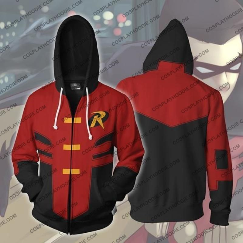 Robin Tim 3D All Over Print Hoodie, Zip Hoodie