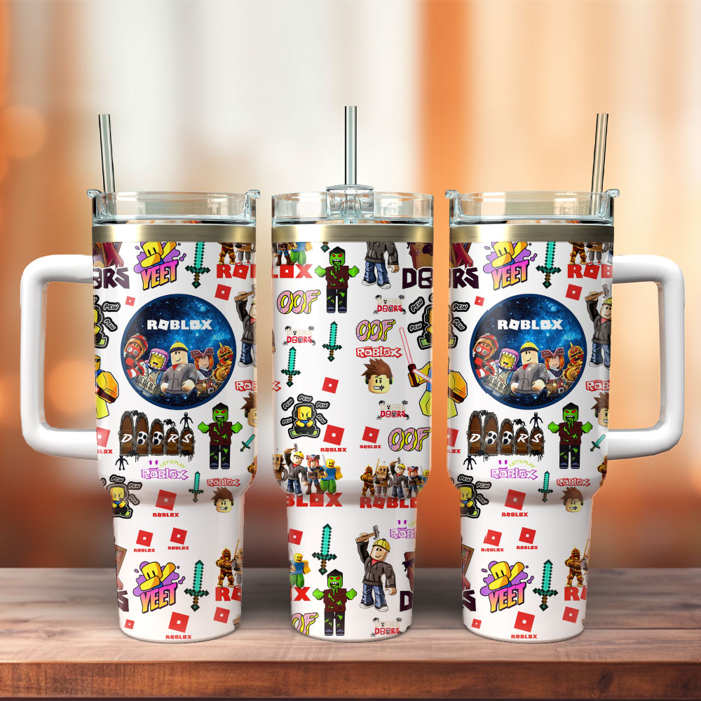 Roblox Lego Custom Stanley Cup 40 oz 30 oz Tumbler With HandleTVC2301234