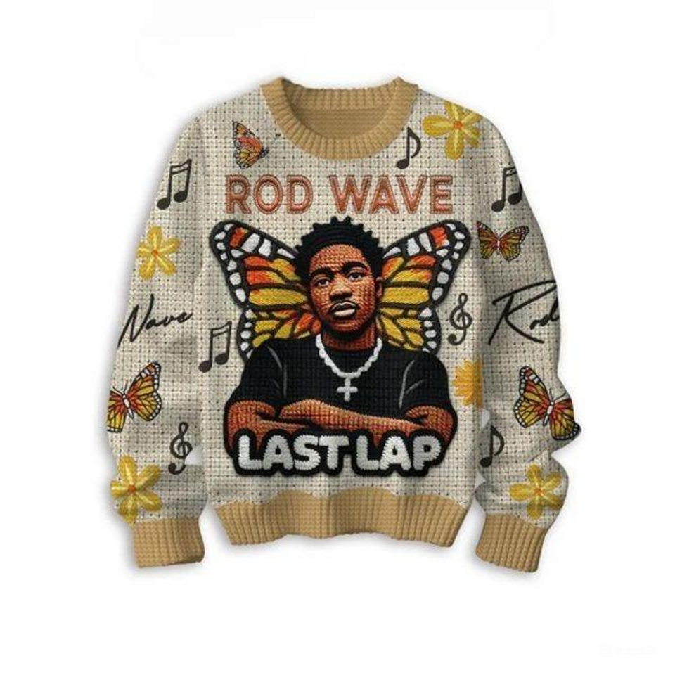 Rod Way Ugly Sweater,  Last Lap Tour Sweatshirts