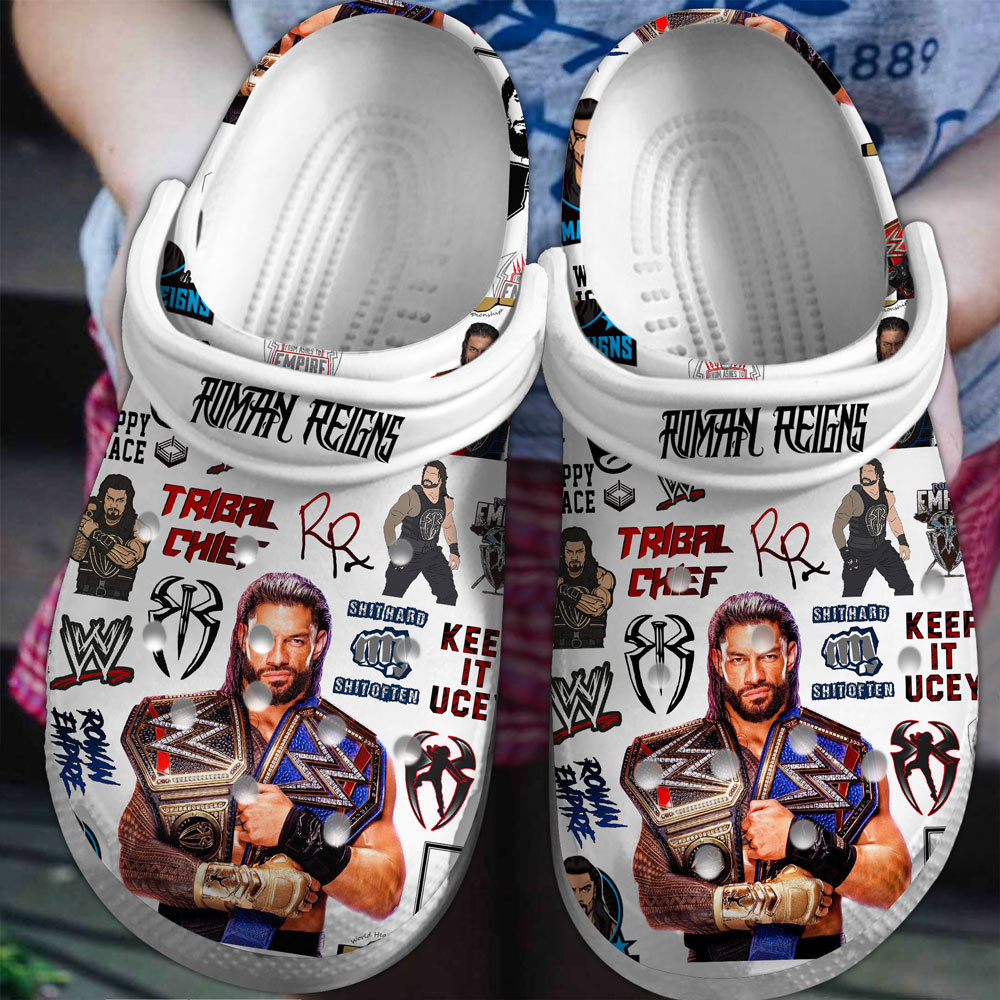 Roman Reigns Crocs Crocband Clogs Shoes Comfortable For Men Women and Kids