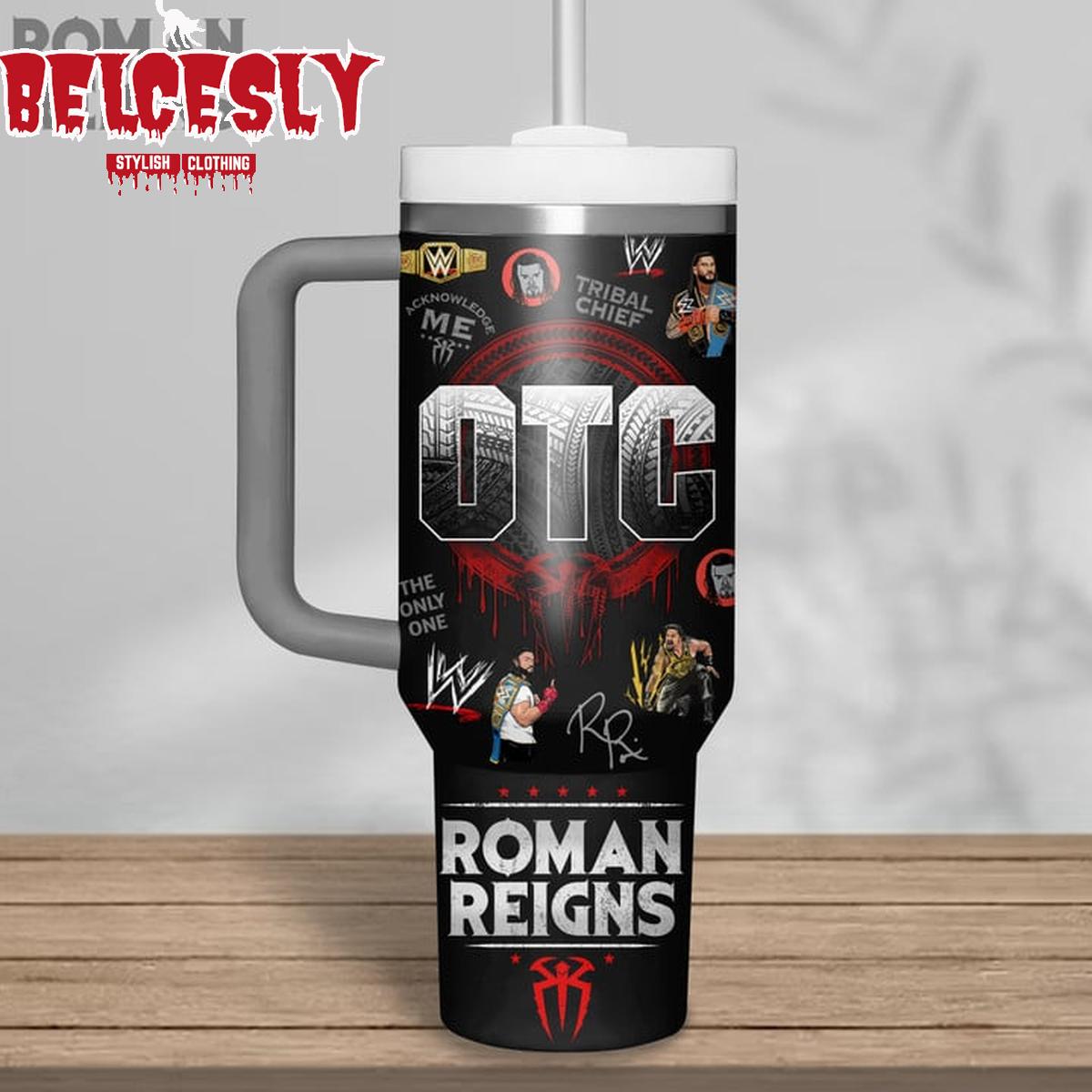 Roman Reigns Sport Custom Stanley Cup 40 oz 30 oz Tumbler With HandleTVC2301537 - Image 2