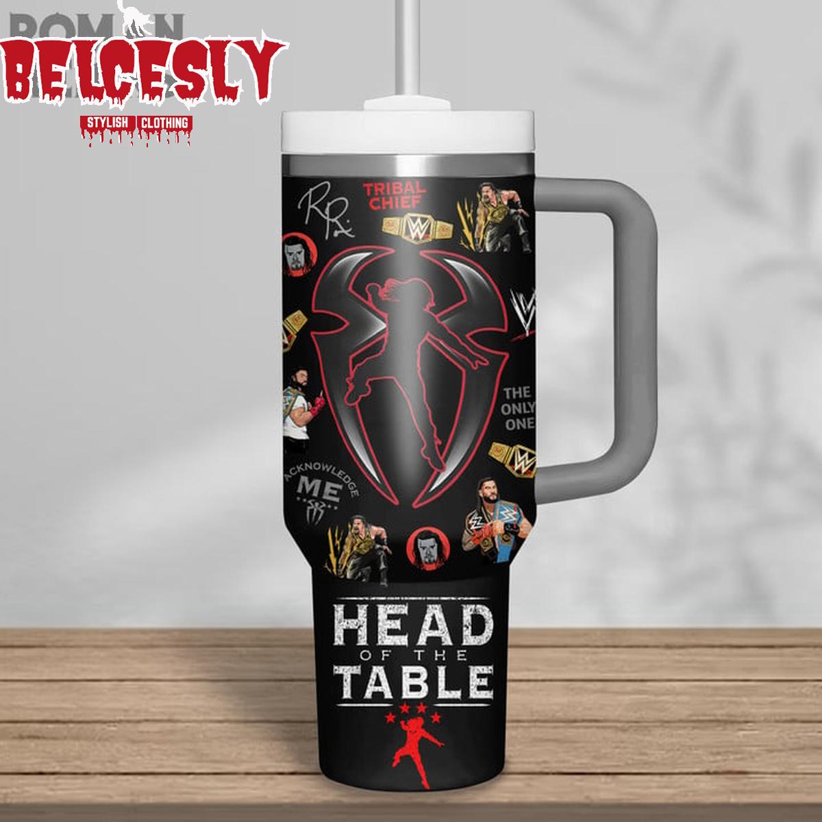 Roman Reigns Sport Custom Stanley Cup 40 oz 30 oz Tumbler With HandleTVC2301537 - Image 3