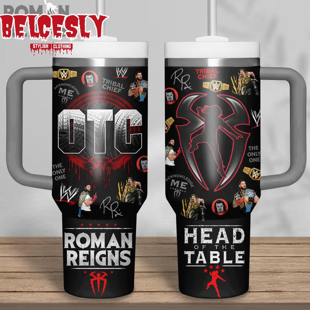 Roman Reigns Sport Custom Stanley Cup 40 oz 30 oz Tumbler With HandleTVC2301537