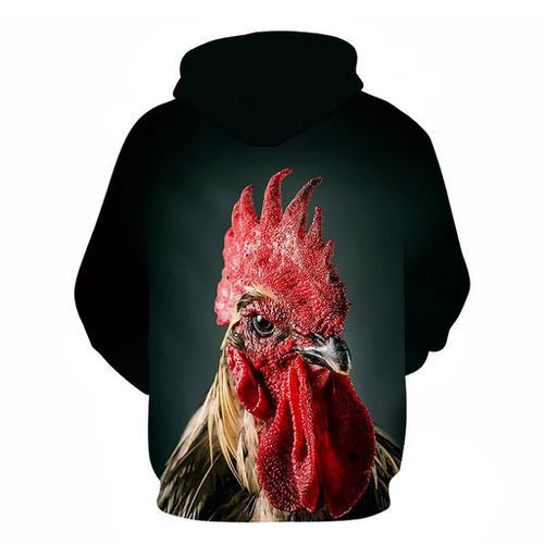 Rooster 3D All Over Print Hoodie, Zip Hoodie