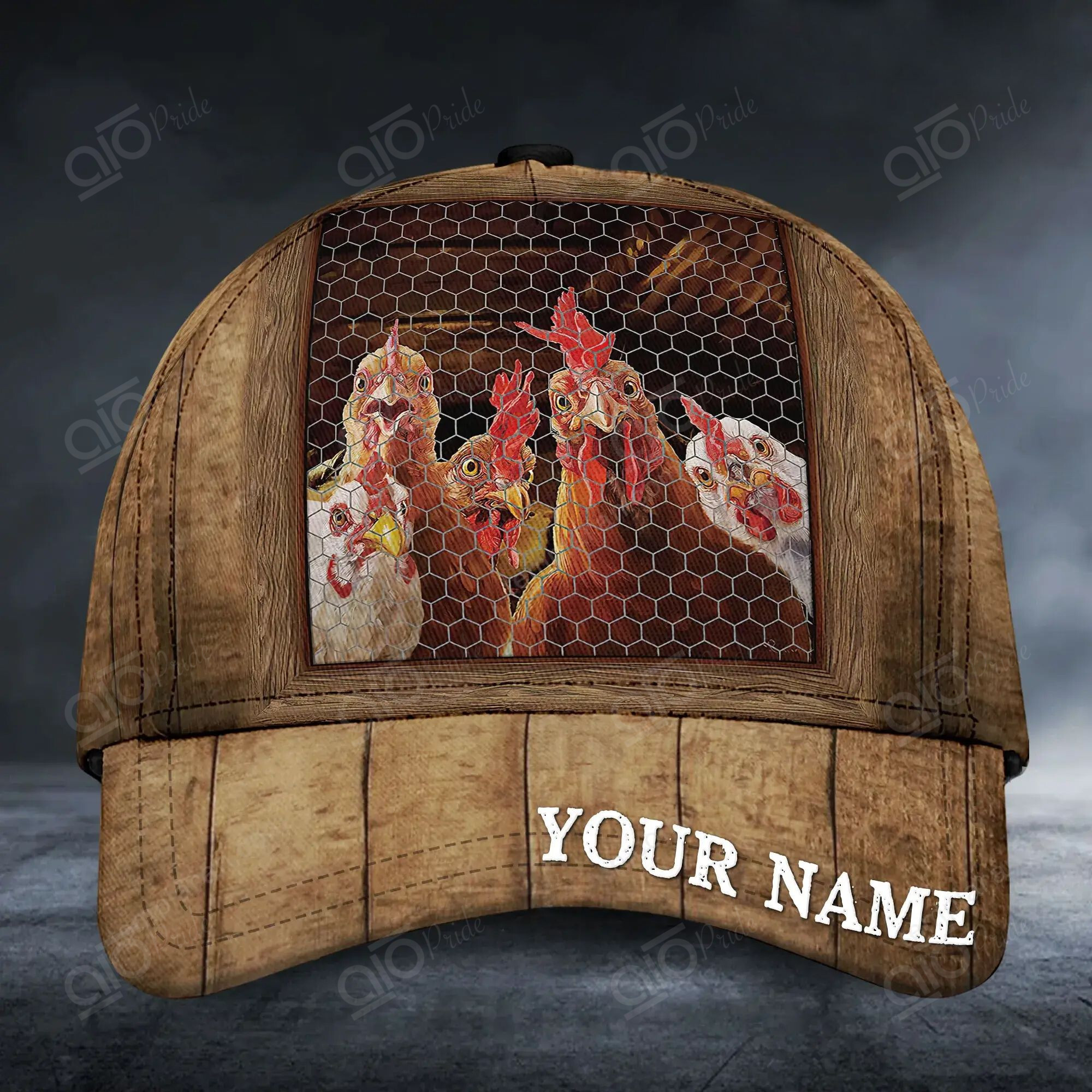 Roosters Coop 3D Unisex Cap Trucker Hats Custom Hats Gifts For Men & Women