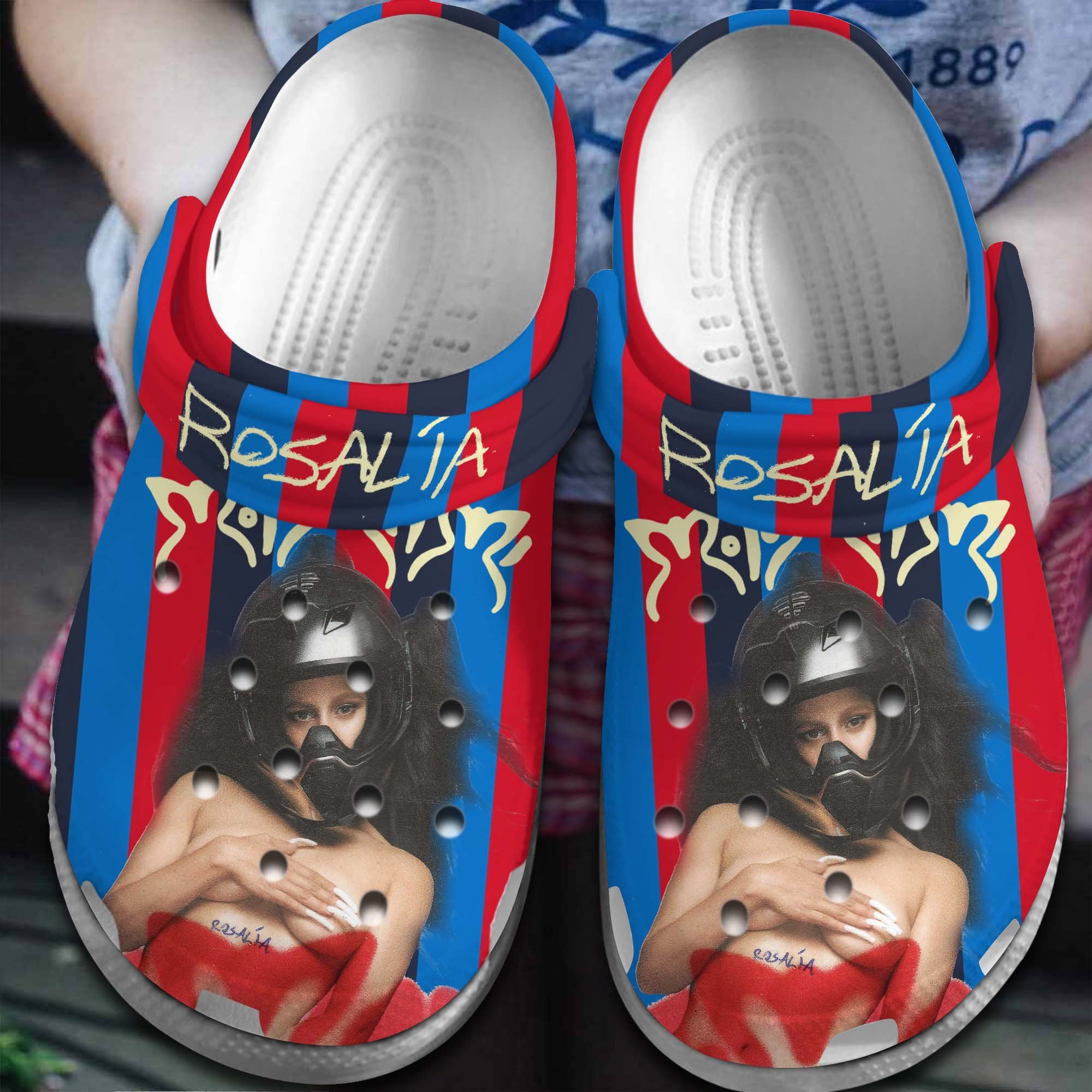 Rosalia Singer Music Crocs Crocband Clogs Shoes Comfortable For Men Women and Kids