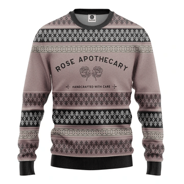 Rose Apothecary Ugly Christmas Sweater Adult 3D Funny Matching for family