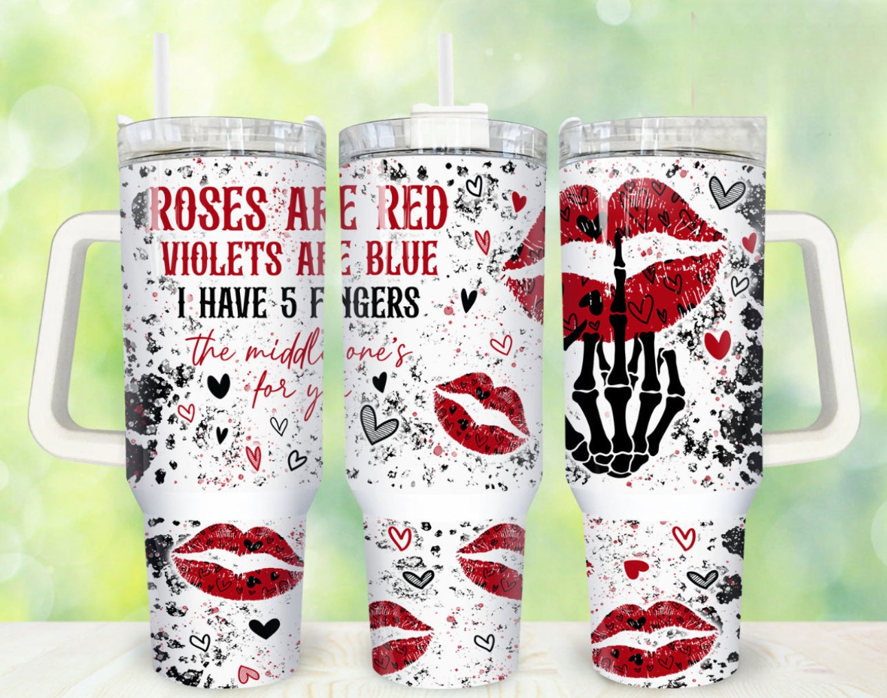 Roses are Red Custom Stanley Cup 40 oz 30 oz Tumbler With HandleTVC2301755
