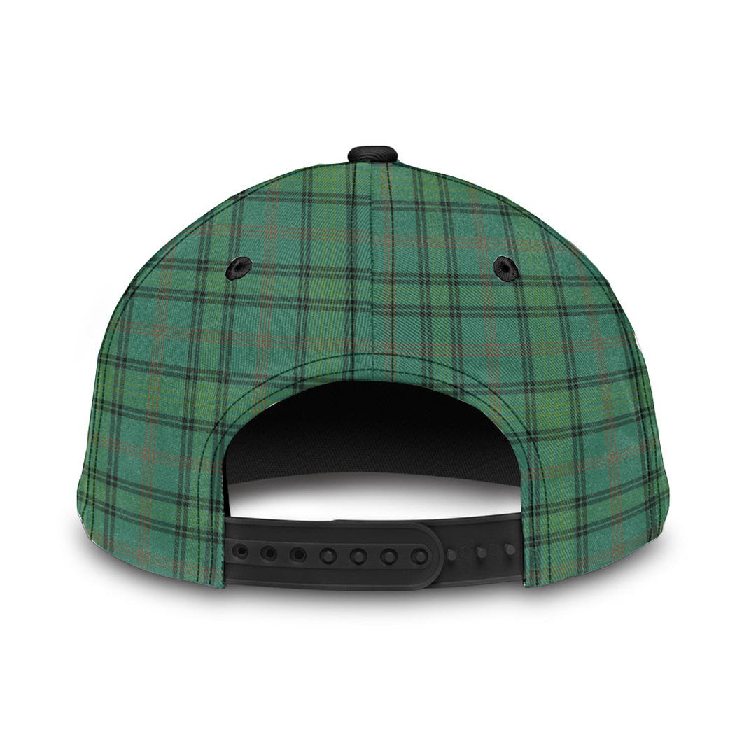 Ross Hunting Ancient Tartan Baseball Cap, Tartan Plaid Cap with Family Crest K23 Trucker Hats Custom Hats Gifts For Men & Women