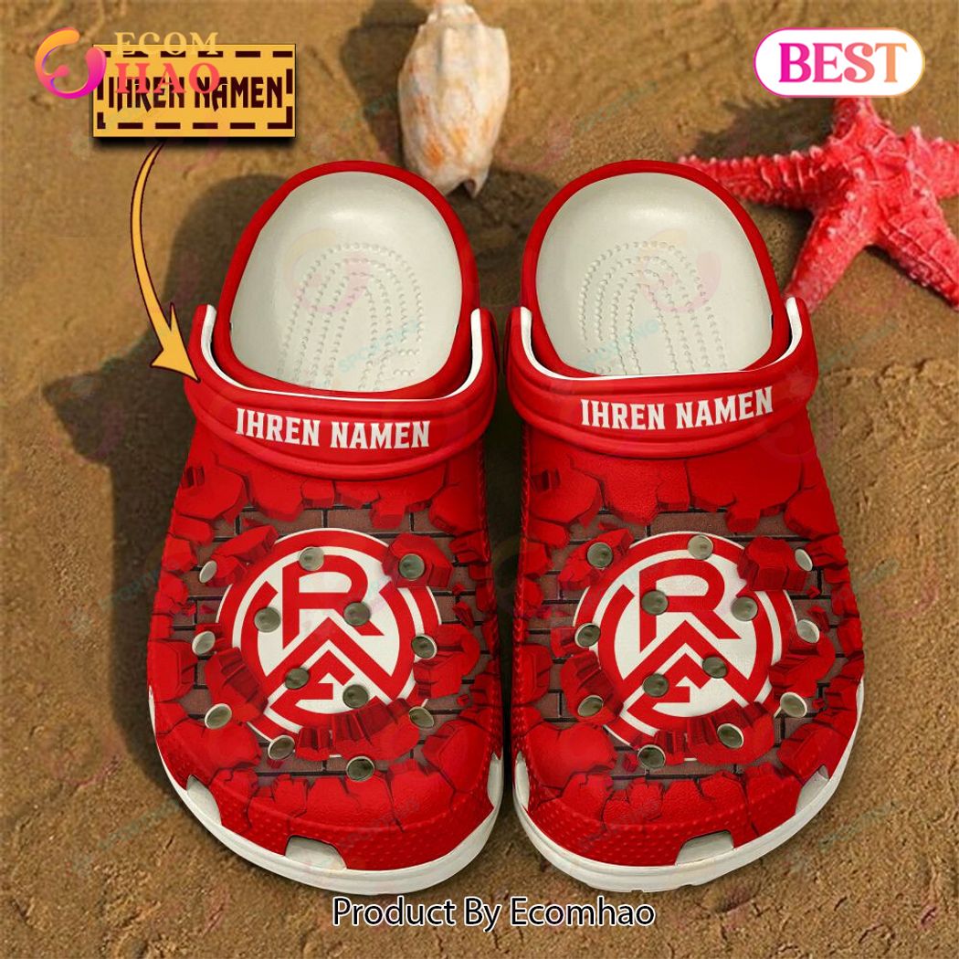 Rot-Weiss Essen e.V Liga Sport Crocs Crocband Clogs Shoes Comfortable For Men Women and Kids