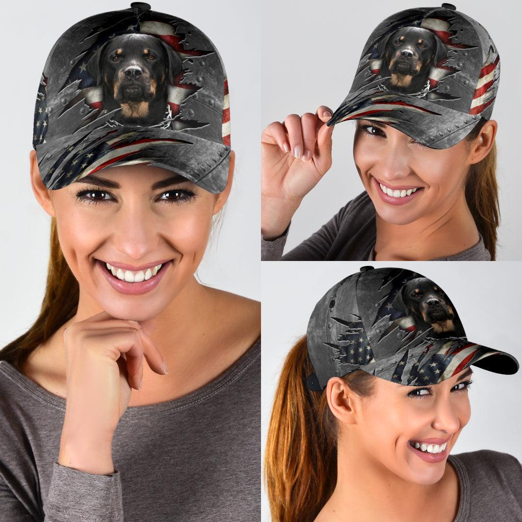 Rottweiler Classic Cap Trucker Hats Custom Hats Gifts For Men & Women