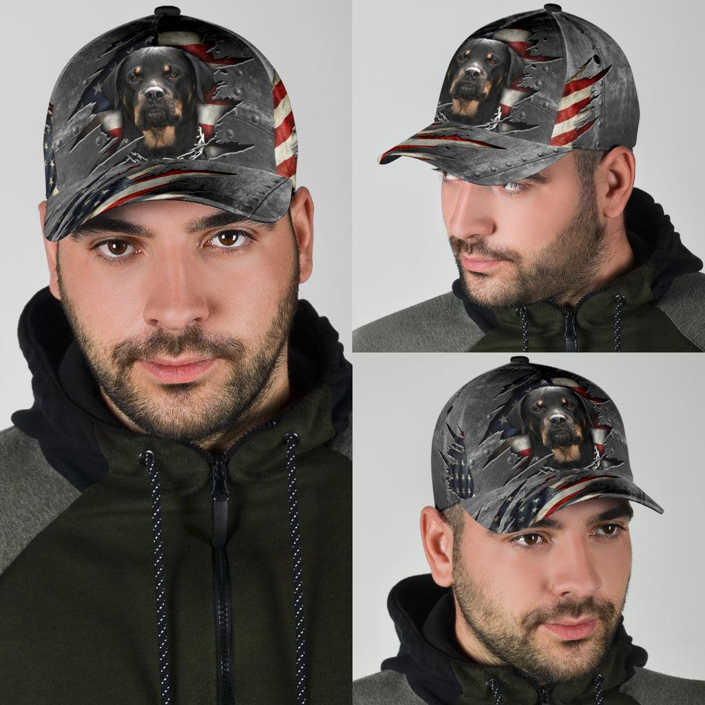 Rottweiler Classic Cap Trucker Hats Custom Hats Gifts For Men & Women