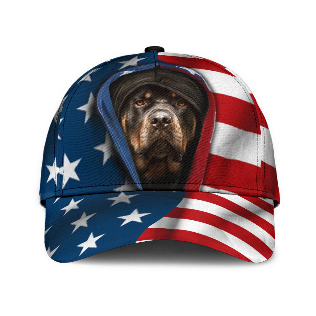 Rottweiler Classic Cap Trucker Hats Custom Hats Gifts For Men & Women