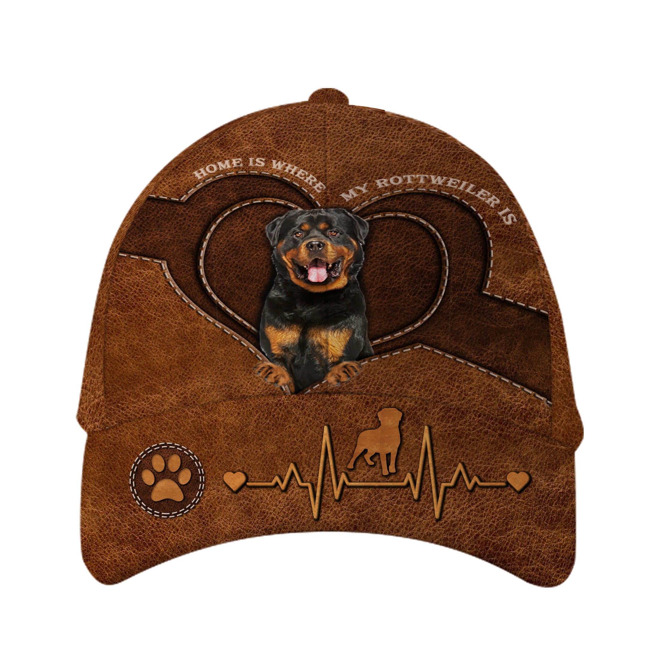 Rottweiler Home Hat Classic Cap Trucker Hats Custom Hats Gifts For Men & Women